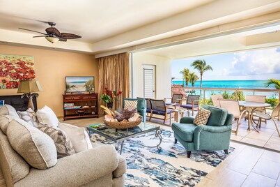 Grace Bay Beachfront:Tropical Reef 50 Feet Offshore.