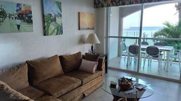 Smart TV, DVD player, books, video library