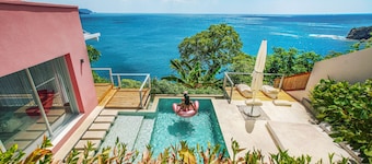 Luxury ocean front house, Sunset views, daily cleaning, 2 bedrooms