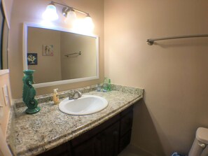Bathtub, hair dryer, towels - Mermaid · Home w/Rec Room & Patio · 14 min to Beach (Palm Bay)