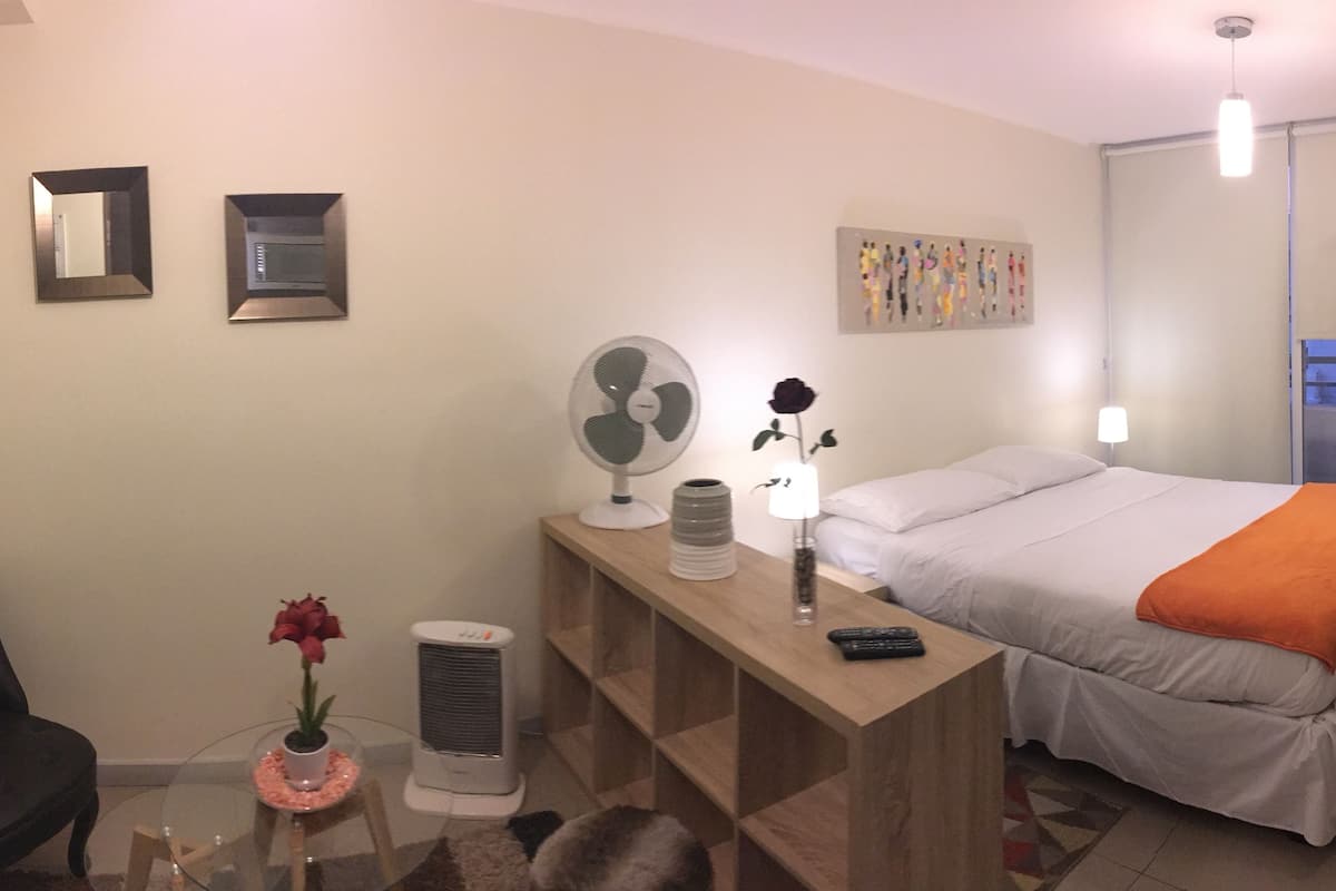 Individually decorated, soundproofing, iron/ironing board, free WiFi