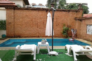 3- Bedroom Private Pool Villa | ลานระเบียง/นอกชาน