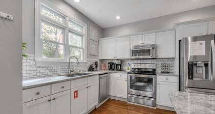 Hot Tub | Walk to Downtown | Patio | Fire Pit | Game Room