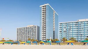 På stranden