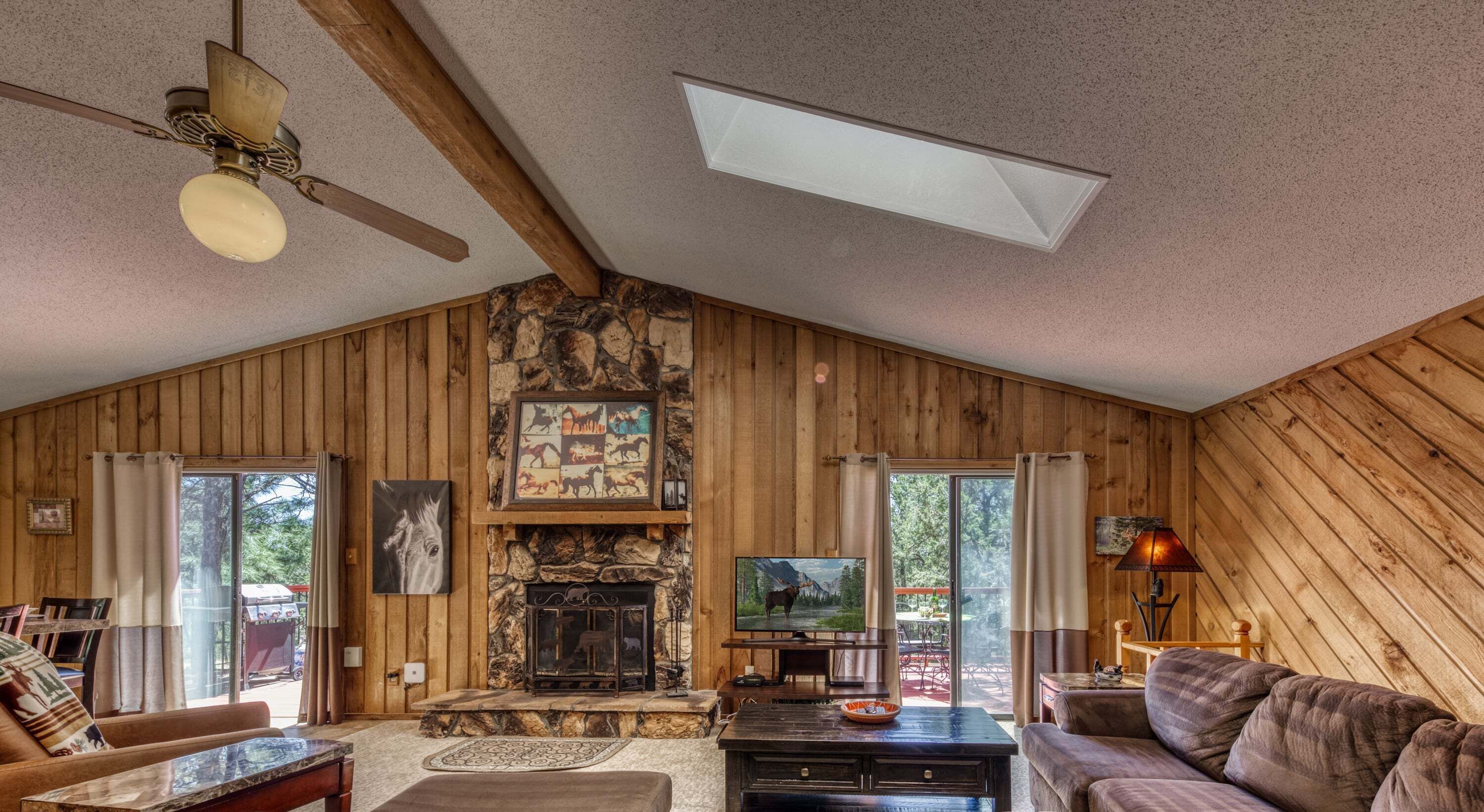 تلفزيون ذكي، مدفأة، مشغل دي في دي