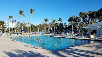 Una piscina climatizada