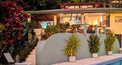 Casa Toucan, Secluded Jungle Setting with Ocean View & 40 foot Pool