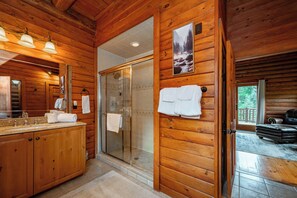 Dusche, Handtücher