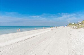 On the beach
