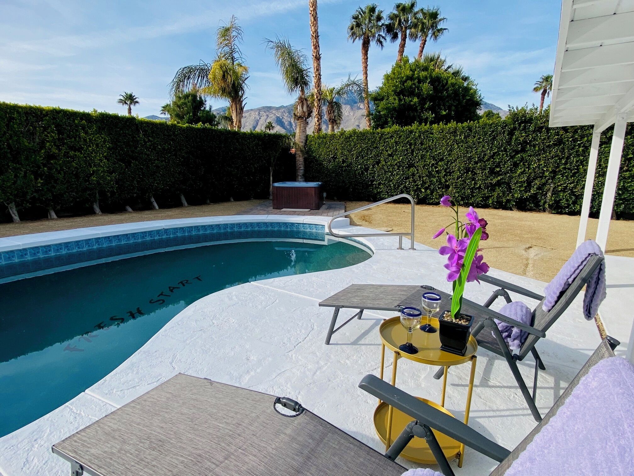 Außenpool, beheizter Pool