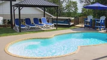 Indoor pool, a heated pool