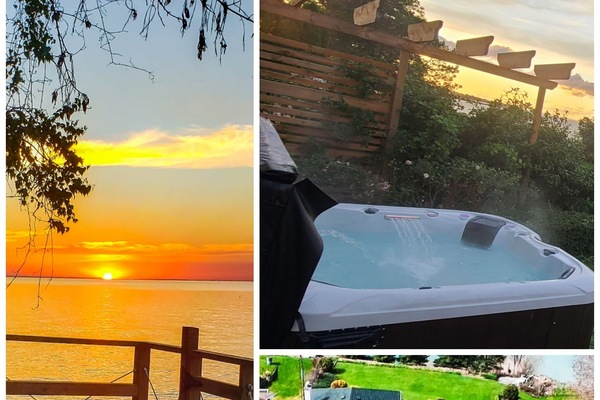 Baignoire à remous extérieure