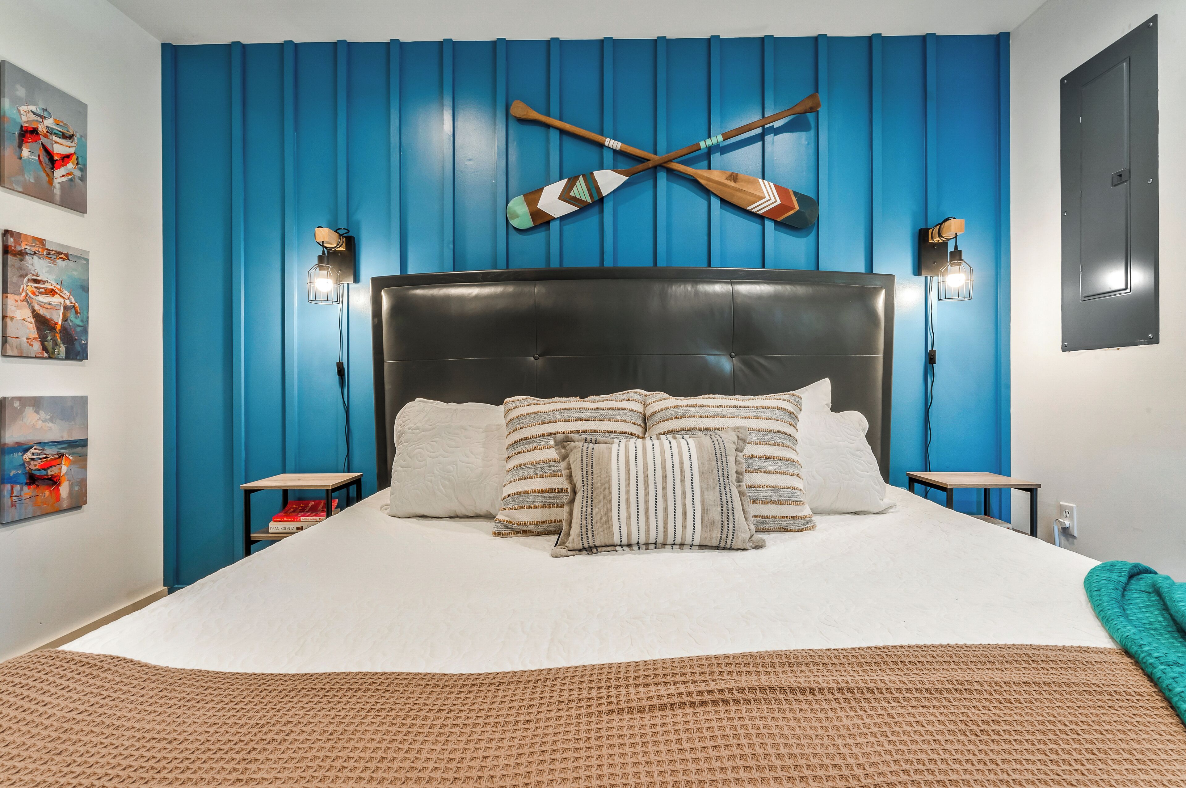 4 間睡  房、熨斗/熨衫板、免費 Wi-Fi、床單