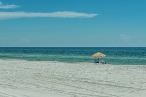 Na praia 