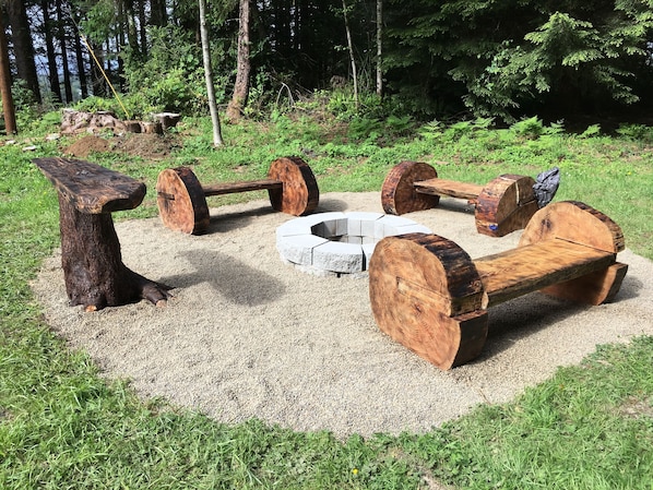 Overnattingsstedets uteområder