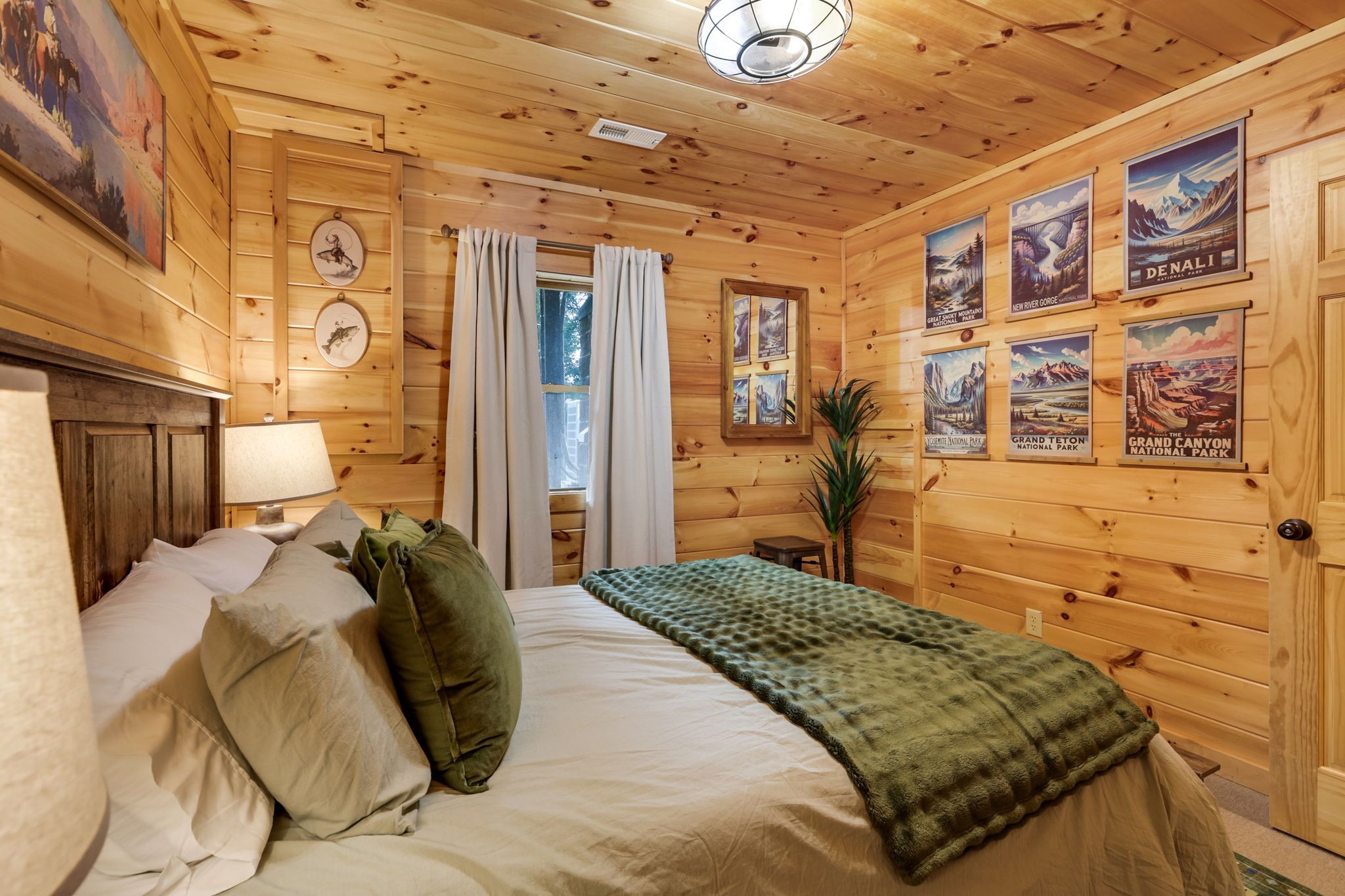 Lower level bedroom