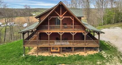 Hermosa Logia en Hocking Hills