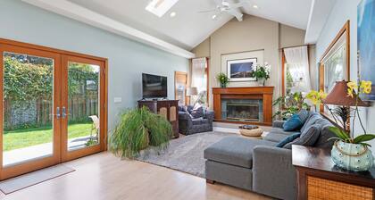 SUNNY WARM SPRING DAYS @ 26TH AVE BEACH HOUSE
HOT TUB, GARDEN, FAMILY FRIENDLY