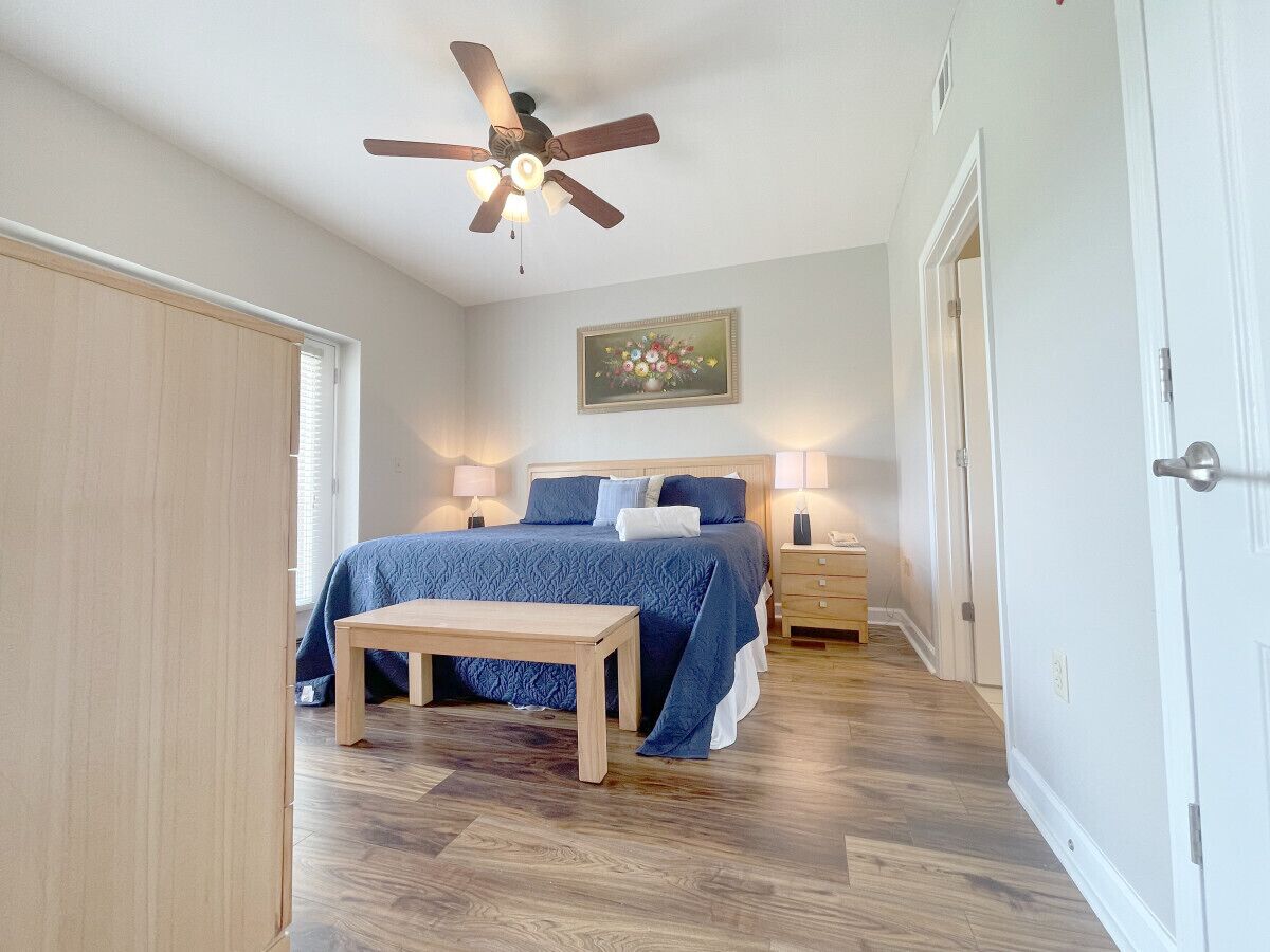 2 bedrooms, desk, iron/ironing board, free WiFi