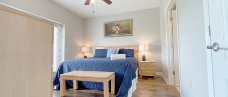 2 bedrooms, desk, iron/ironing board, free WiFi