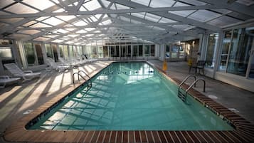 Indoor pool, a heated pool