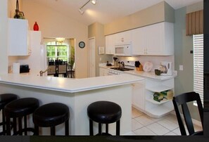 Breakfast area