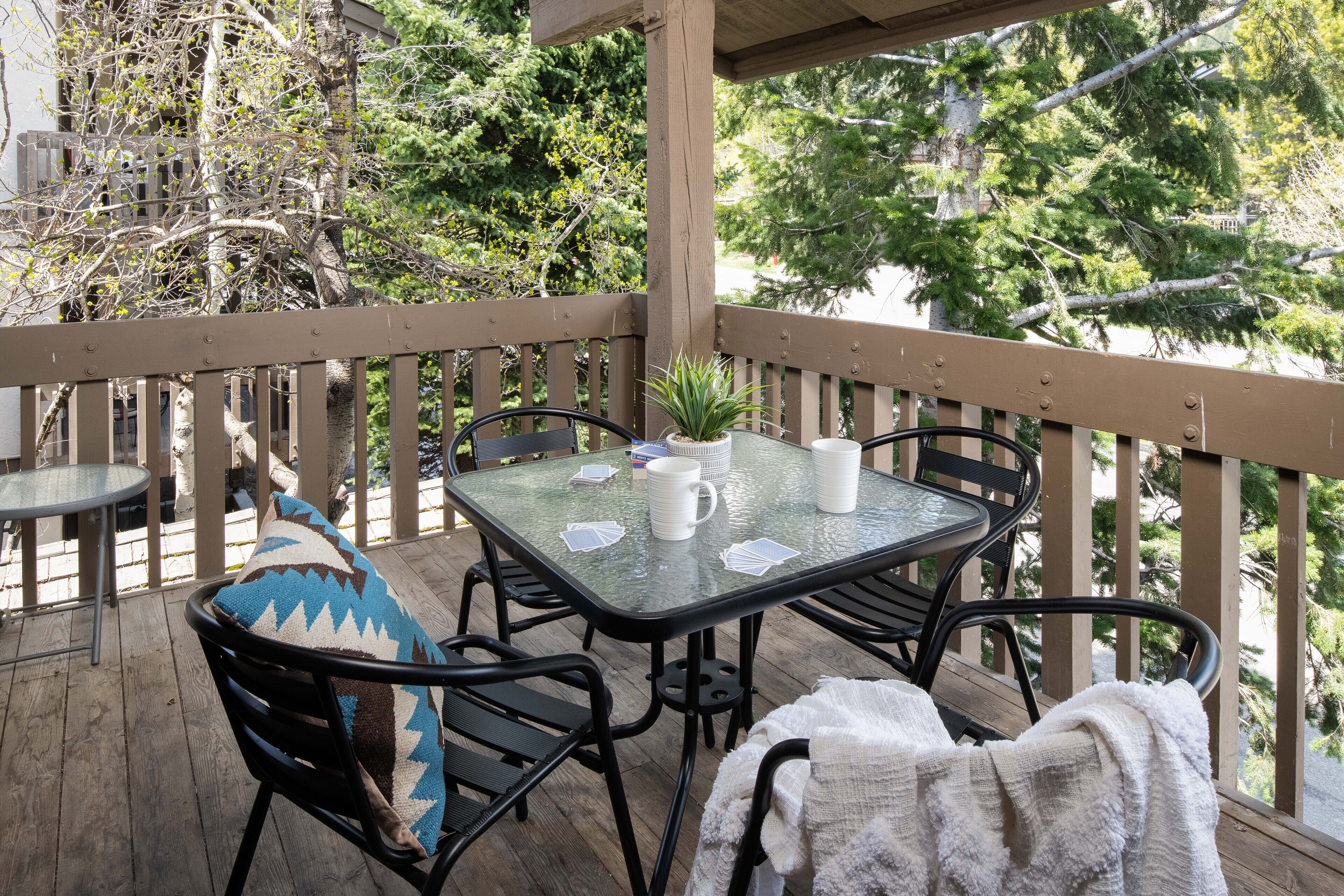 Opções para refeição ao ar livre