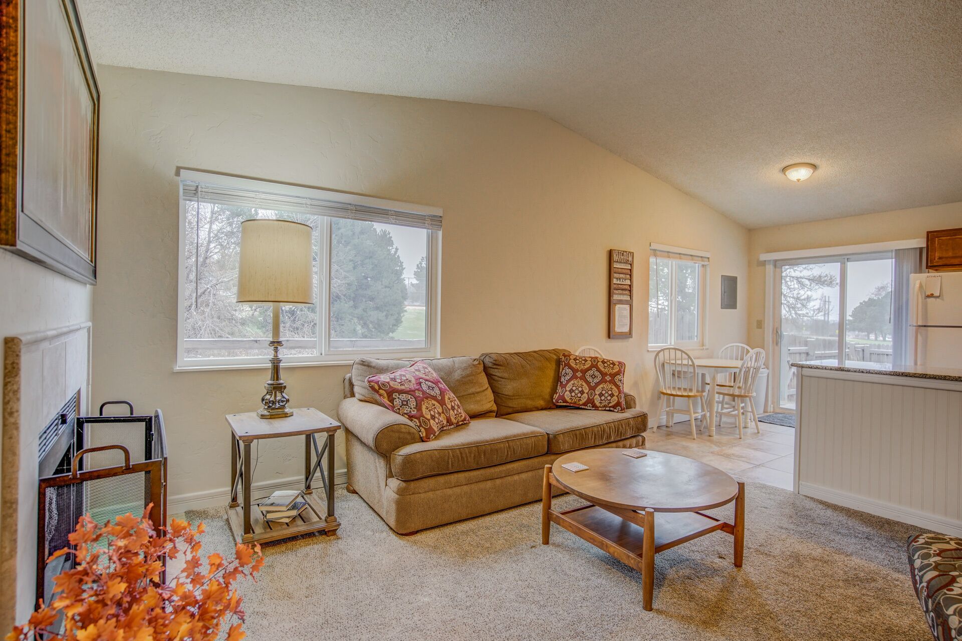 تلفزيون، مدفأة