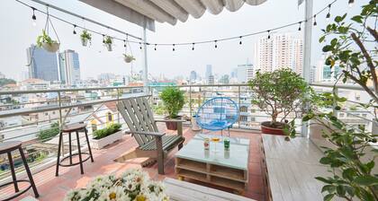 Budget Zimmer für 4 + 1 Reisende in Ho Chi Minh Stadt