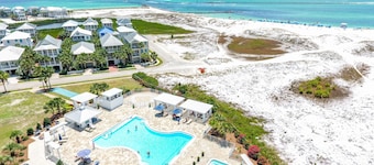 Wow!! Amazing view updated 5th fl bch front condo. Inc beach service 