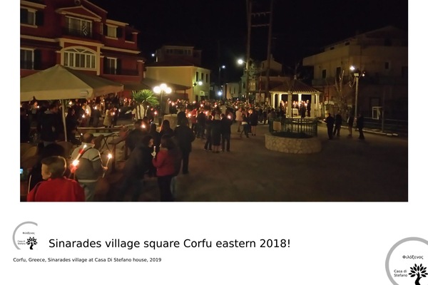 night celebration int he village