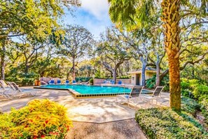 Pool - 1031 Captain Court Beautiful, Ocean Front Condo on the Omni Resort!! (Fernandina Beach)