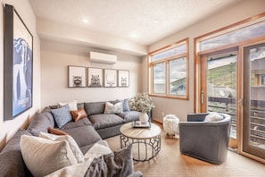 TV, fireplace, video games, DVD player