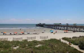 On the beach