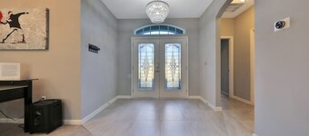 3 bedroom ranch near Jax airport this charming home is set up for play or work.