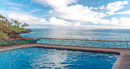 Schön dekoriert Klimaanlage Ocean Front 2 BR / 2 BA Poipu Condo