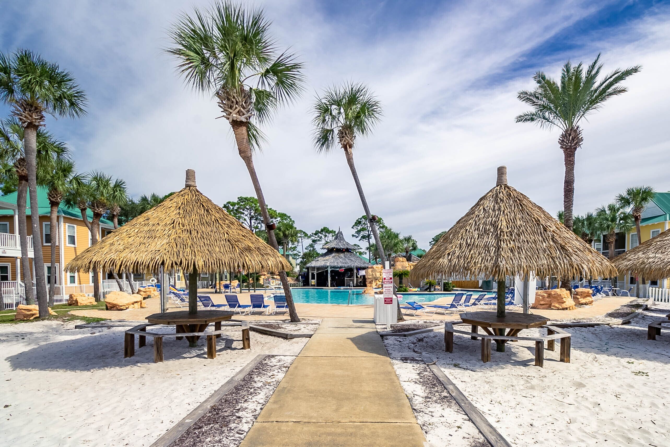 Condo Retreat with Lagoon Oasis Pool near Beach: Five O'Clock Somewhere