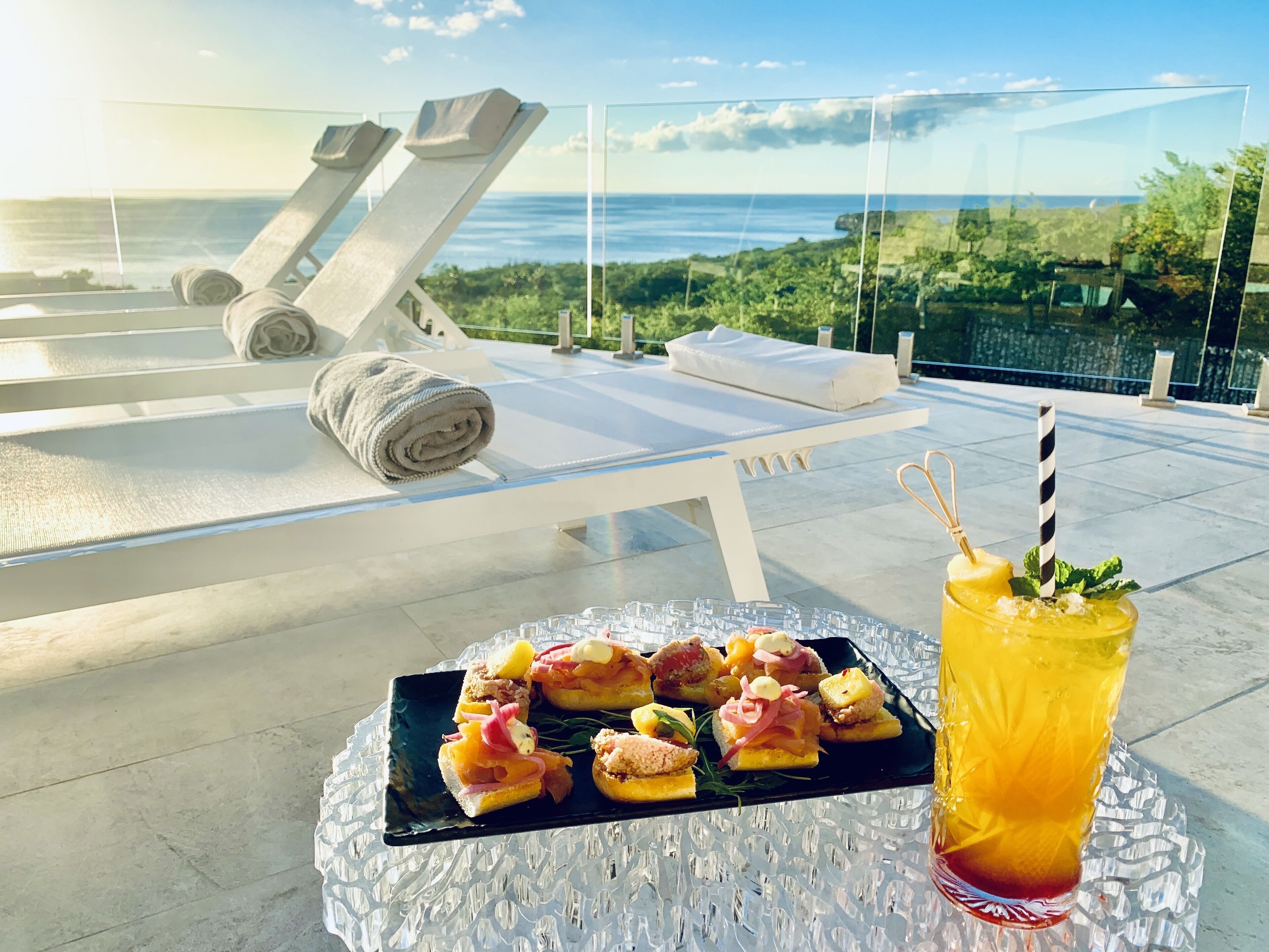 Udendørs spisemuligheder