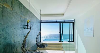 ☆ ESCAPE-VILLA | Curacao. TOP 180 Meerblick, Infinity-Pool, Whirlpool, Strandresort