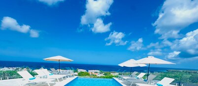 TOP LUX Villa ESCAPE-180°sea view,4min beach,2 pools, CORAL ESTATE Resort See 🎥