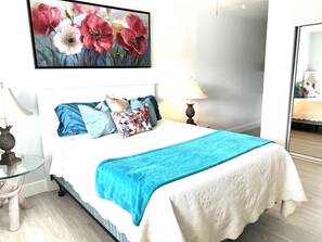 2 bedrooms, iron/ironing board, free WiFi, bed sheets