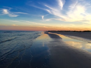 On the beach, sun-loungers, beach towels - Just Steps to the Ocean, Beachfront, House On the Beach, Minutes from Galveston (Freeport)