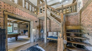 Interior - Rustic Ridge | Amish-Built Mountain Escape w/ Capitan Views Game Room & Hot Tub (Alto)
