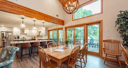 Deep Creek Gem w/ Dock, Fire Pit, Views & Hot Tub