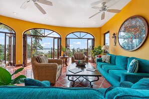 Smart TV, books, video library