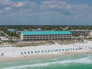 Aan het strand, ligstoelen aan het strand