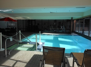 Indoor pool, outdoor pool - Inviting Ski In/Ski Out Condo. Covered Parking. Renovated! Heated Pool/Hot Tubs! (Park City)
