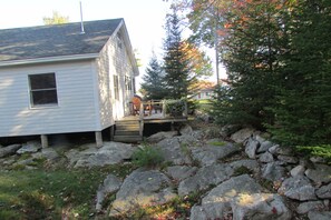 Property grounds - Light Filled, Woodsy Views, Atlantic Ocean Nearby... (Bristol)