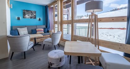 LES ARCS 1800 RESIDENCE TOURNAVELLES IN THE CENTER OF THE STATION FOR 8/10 PEOPLE