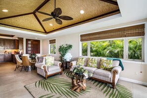 TV, DVD player, stereo